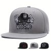 Embroidery Retro baseball caps for men women bone snapbacks black sports hats street art hip hop cap hat