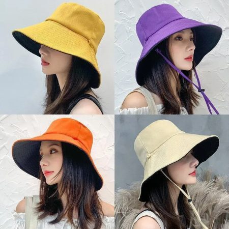 New Sun Protection Hat Women Wide Brim Sun Visor Foldable Hat Spring Summer UPF 50 Protection Traveling Hiking Fishing Cap