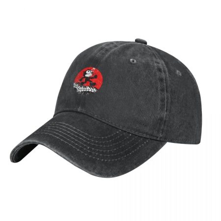 music felix all star the cat art gift for fans Baseball Cap Fishing Hat Luxury Brand Women'S Cap Men'S