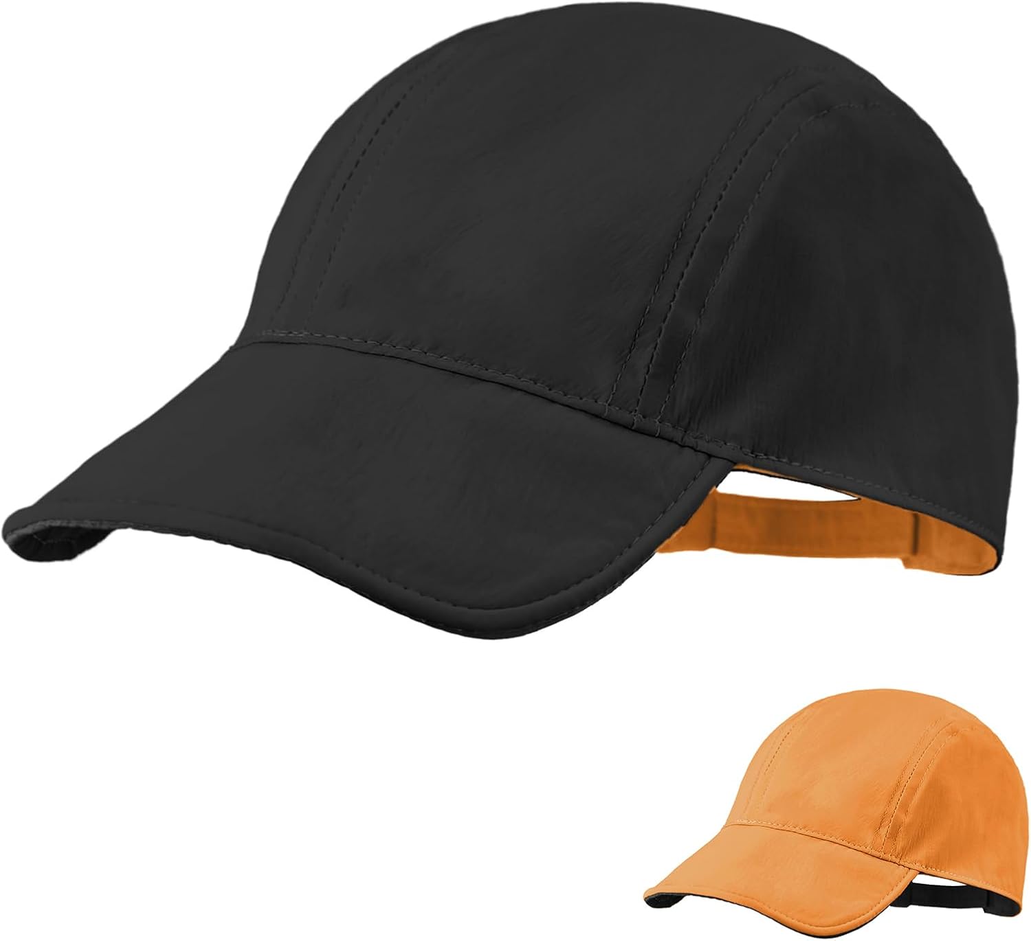 ZOORON Kids Baseball Cap Quick Dry Foldable Lightweight Adjustable Baseball Hat for Boys Girls, Reversible Double-Side-Wear