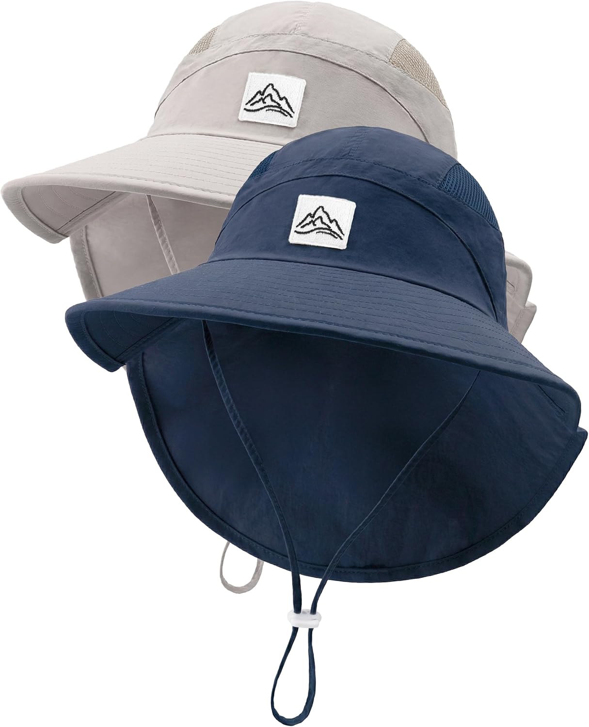 Toddler Baby Sun Hat Kids Sun Protection Summer Outdoor Sun Hats for Boys Girls Beach Fishing Hat Age 0-15 Years