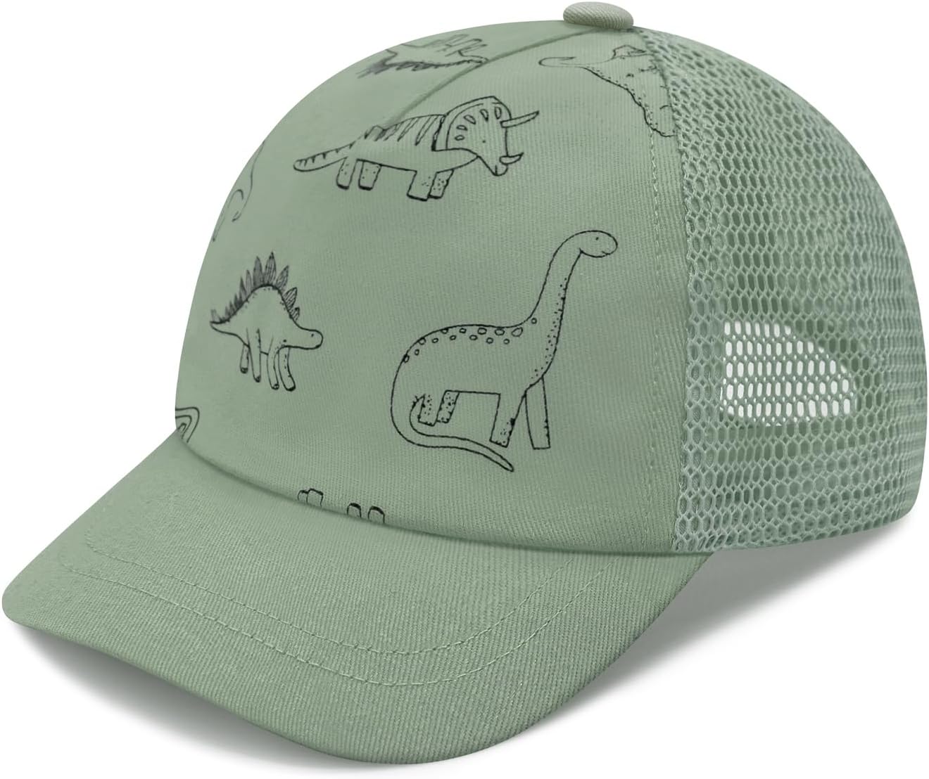 Sarfel Baby Baseball Cap Toddler Baseball Hat with Mesh Infant Ball Cap Toddler Trucker Hat Baby Snapback Hat Kids Cap UPF50+